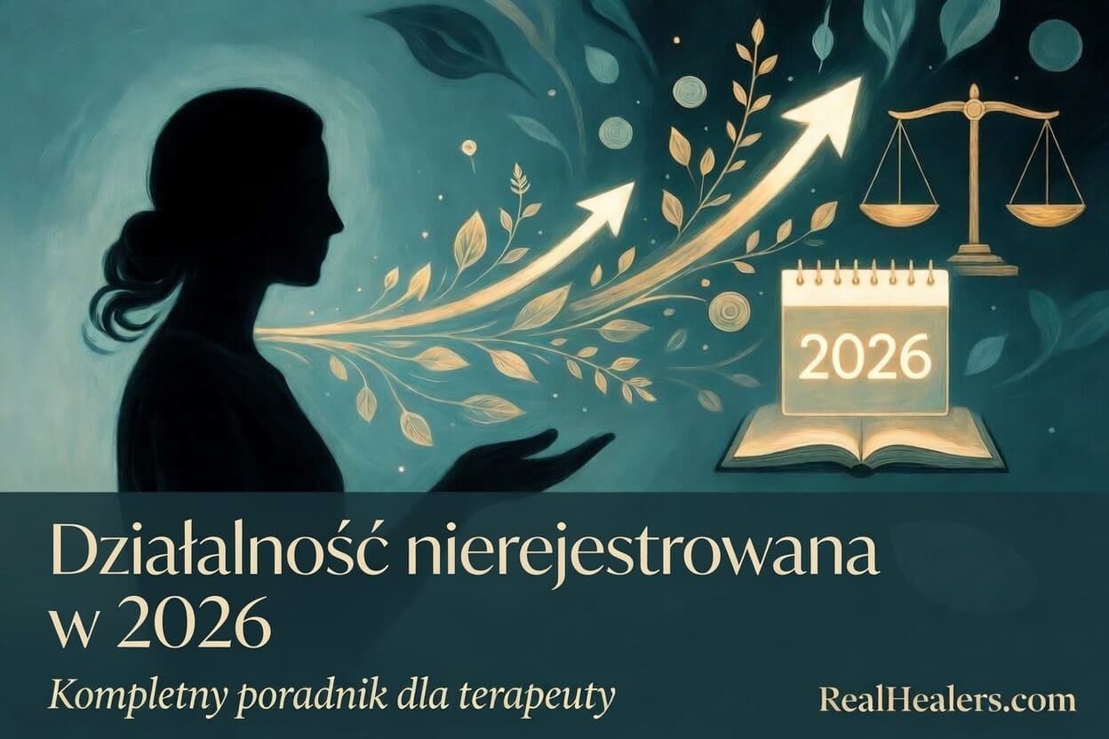 Działalność nierejestrowana terapeuty 2026 — miniaturka artykułu RealHealers